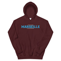Thumbnail for Sweatshirt Marseille gris foncé chiné - Deux équipes, une passion