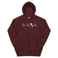 Thumbnail for Italie battement de coeur (carte) - Sweatshirt à capuche standard