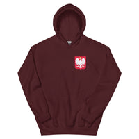 Thumbnail for Sweatshirt Pologne vert militaire dos - Je n'ai pas choisi d'être Polonais