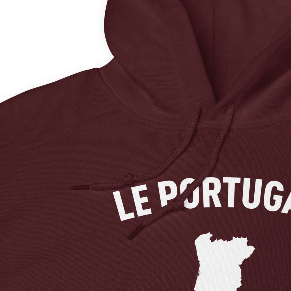 Sweatshirt Portugal bordeaux - Là où mon histoire commence