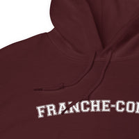Thumbnail for Sweatshirt Franche-Comté noir dos - Style collège américain
