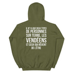 Deux types de personnes, les Vendéens et ceux qui rêvent de l'être - Sweatshirt à capuche standard R