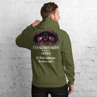 Thumbnail for Sweatshirt Normands bordeaux - Les Normands ne vont pas en enfer