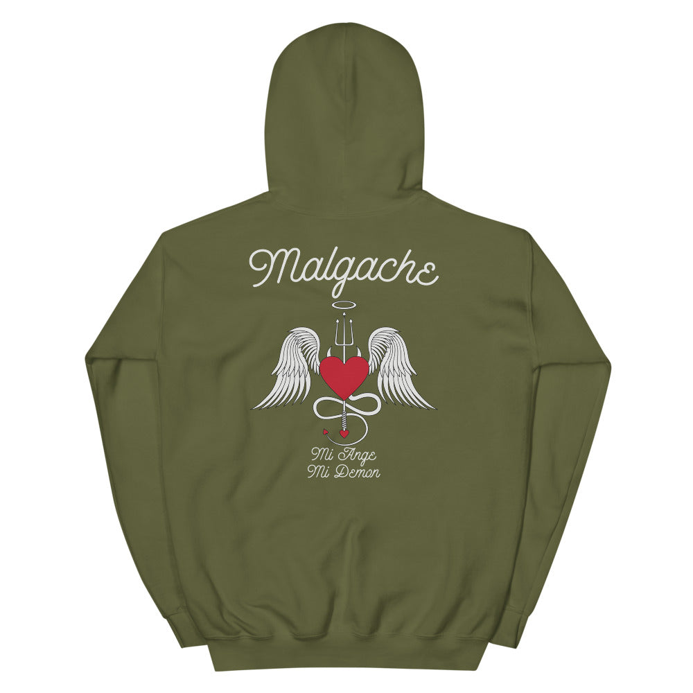 Malgache Ange et Démon - Sweatshirt à capuche