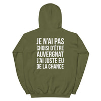 Thumbnail for Sweatshirt Auvergnat : Je n'ai pas choisi - Humour Auvergne