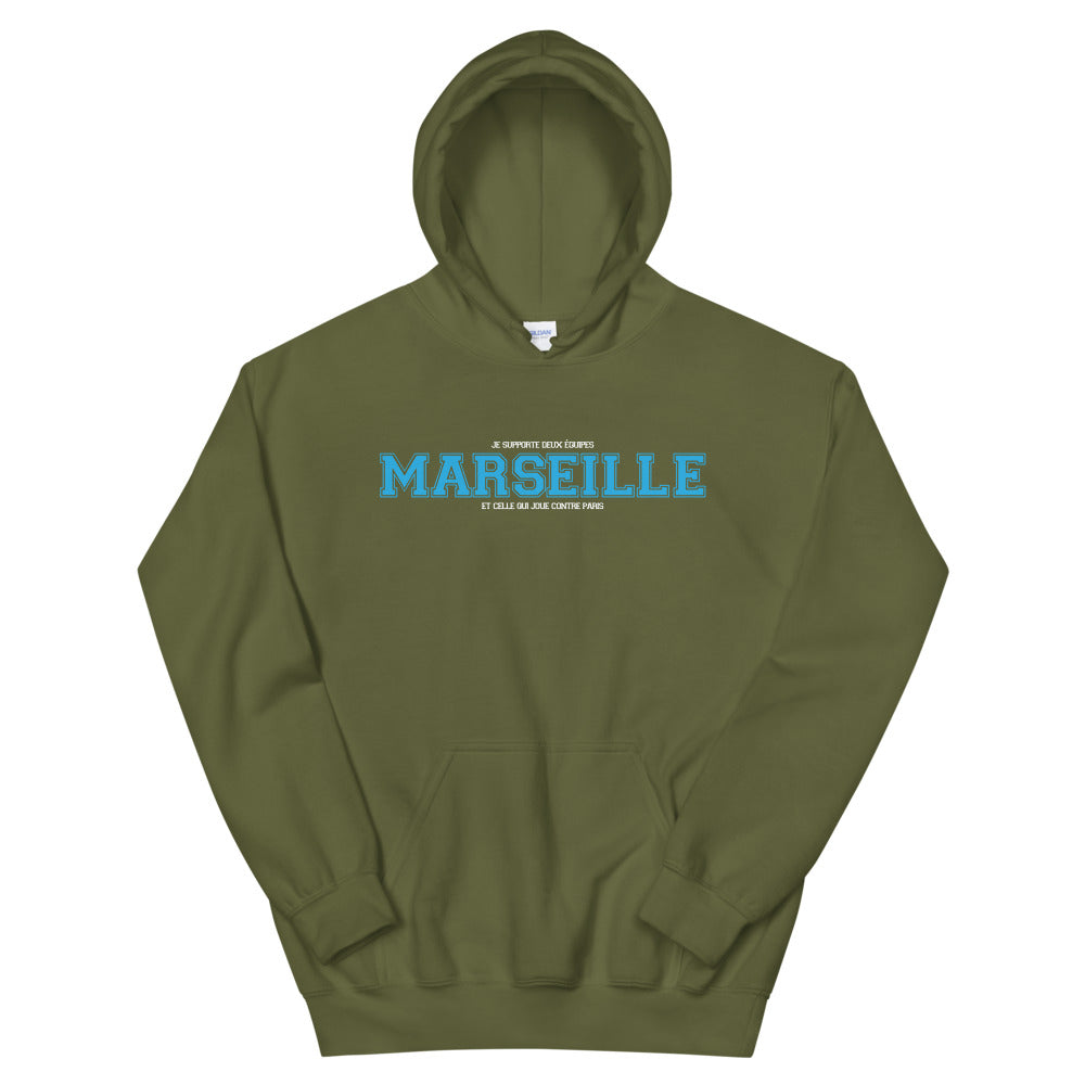 Marseille zwei Teams - Hoodie