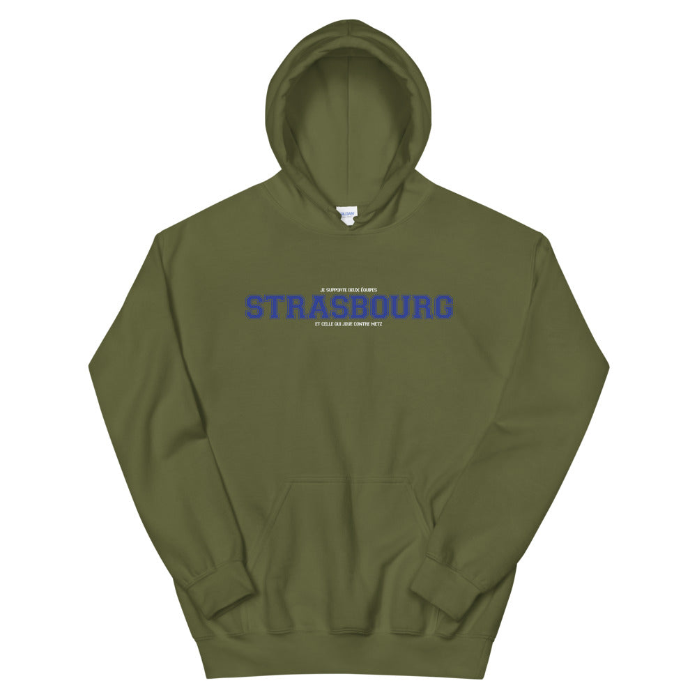 Straßburg zwei Teams - Elsass Hoodie