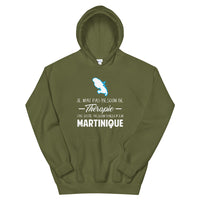 Thumbnail for Je n'ai pas besoin de thérapie j'ai juste besoin d'aller en Martinique - Sweat à capuche