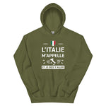 L'Italie m'appelle et je dois y aller - Sweatshirt à capuche standard