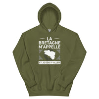 Thumbnail for La Bretagne m'appelle et je dois y aller - Sweatshirt à capuche standard