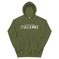 Thumbnail for Je suis Italienne je ne ferme pas ma gueule - Sweatshirt à capuche standard