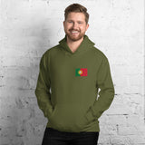 Sweatshirt Portugal humour - Je n'ai pas choisi - capuche