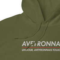 Thumbnail for Aveyronnais un jour, Aveyronnais toujours - Sweat à capuche Brodé