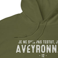 Thumbnail for Je ne suis pas Testut je suis Aveyronnais - Sweatshirt à capuche standard