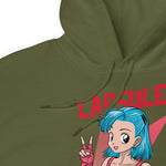 Sweatshirt à capuche manga inspiré par Bulma de l'univers Dragon Ball