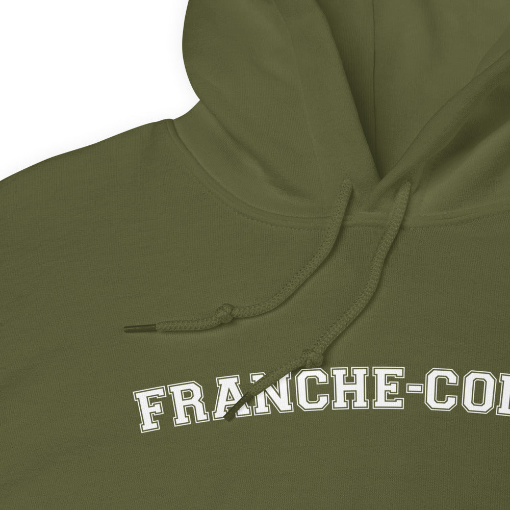 Sweatshirt Franche-Comté Style Collège Université Américaine