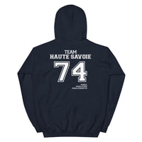 Thumbnail for Team Haute-Savoie  - Sweat à Capuche standard - Ici & Là - T-shirts & Souvenirs de chez toi