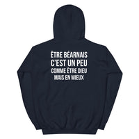 Thumbnail for Béarnais comme Dieu mais en mieux - Sweat à Capuche standard - Ici & Là - T-shirts & Souvenirs de chez toi