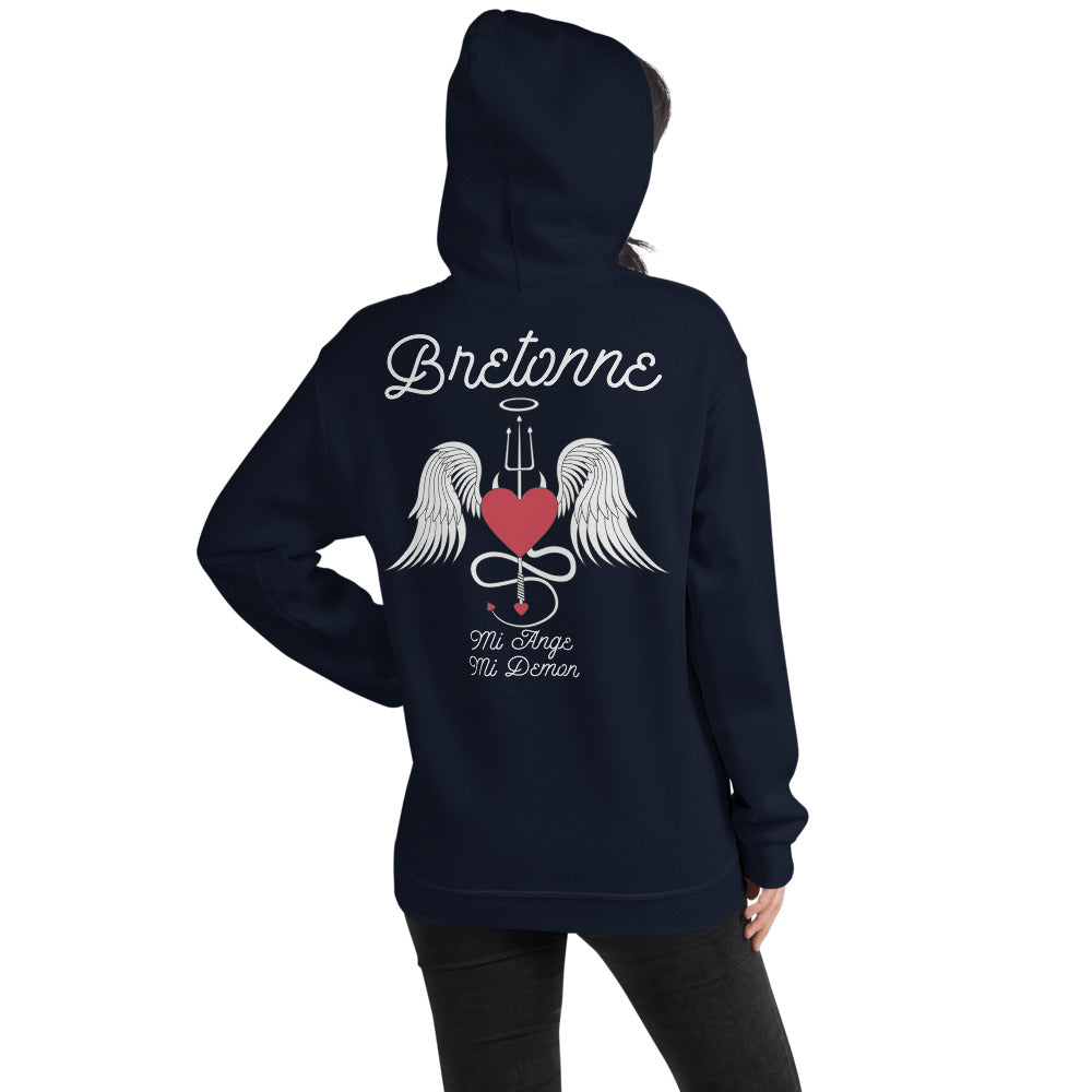 Bretonne Mi Ange Mi Démon - Sweatshirt à capuche standard