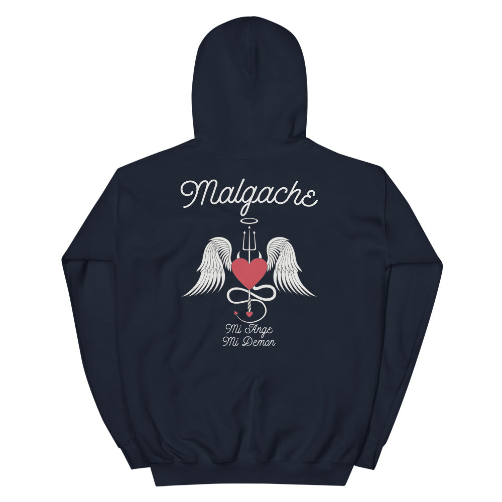 Malgache Ange et Démon - Sweatshirt à capuche