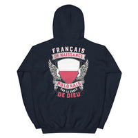 Thumbnail for Sweatshirt Pologne bordeaux - Français de naissance, Polonais par grâce