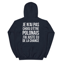 Thumbnail for Sweatshirt Pologne vert militaire - Je n'ai pas choisi d'être Polonais