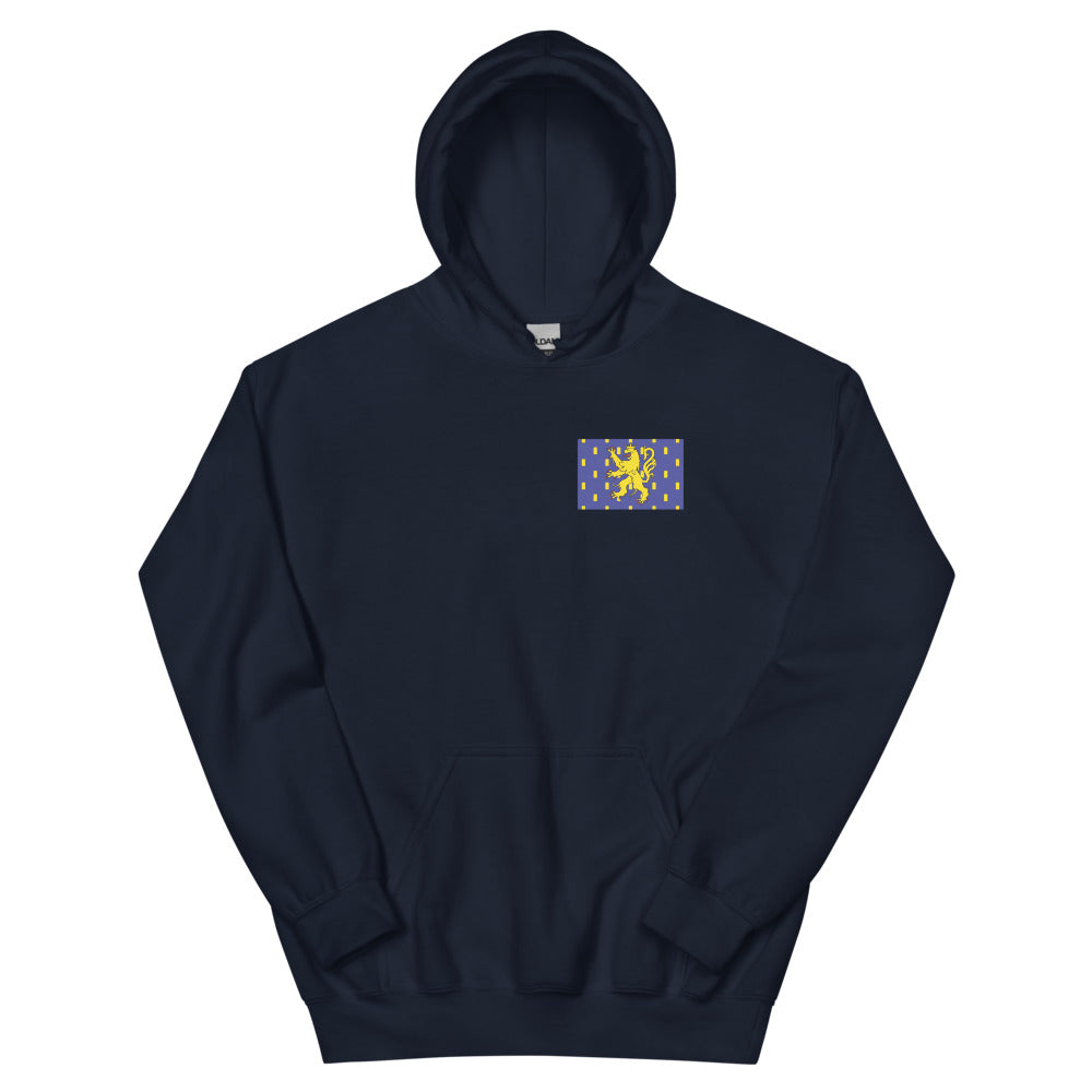 Sweatshirt Franche-Comté vert militaire - Les Comtois et leurs rêves