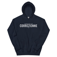 Thumbnail for Sweatshirt Corrèze bordeaux - Je suis Corrézienne je ne suis pas têtue
