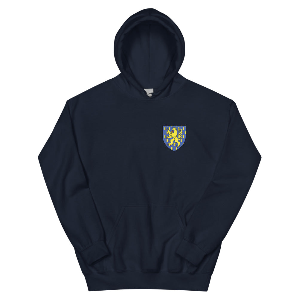 Sweatshirt Franche-Comté bordeaux - Je n'ai pas choisi