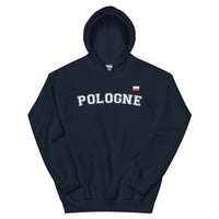 Thumbnail for Sweatshirt Pologne bleu clair - Style université américaine chic