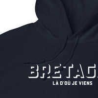 Thumbnail for Bretagne là d'où je viens - Sweat à Capuche standard nostalgie