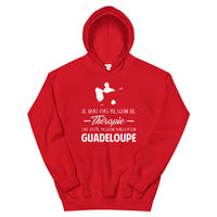Thumbnail for Sweatshirt Guadeloupe noir - Pas besoin de thérapie
