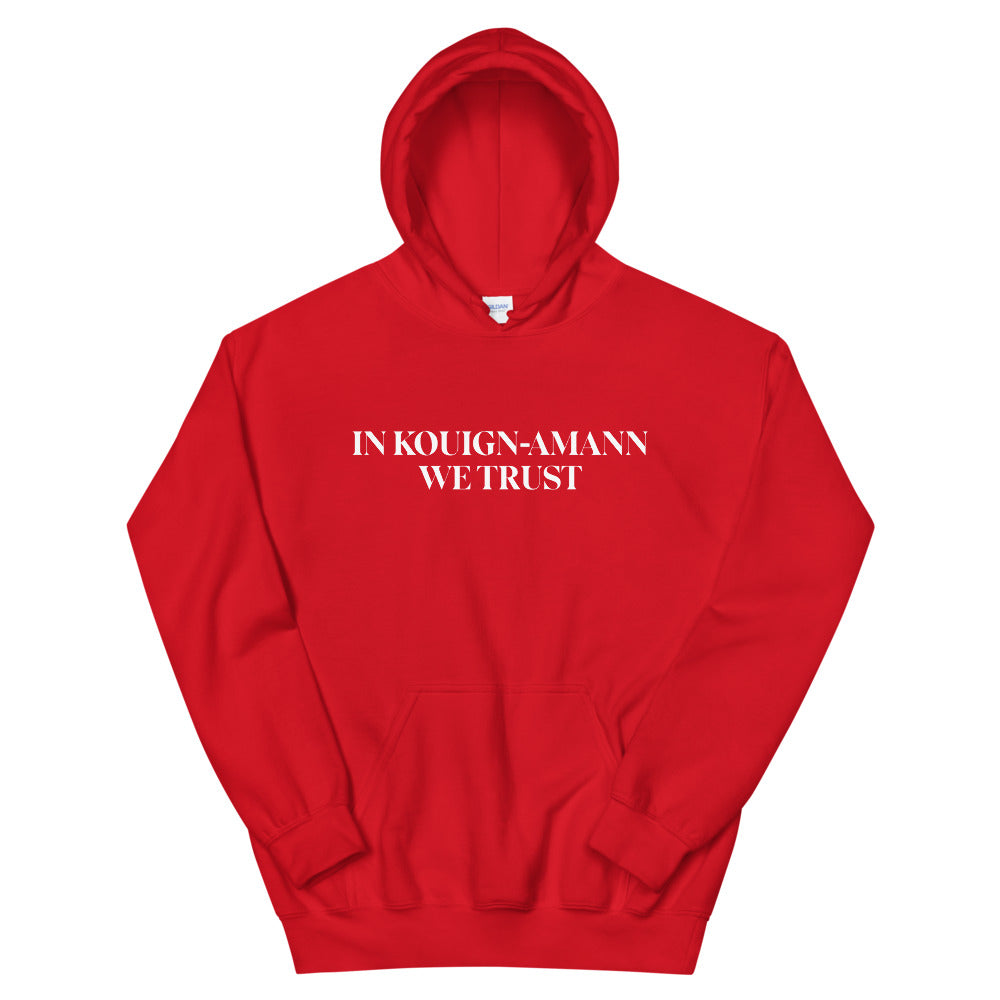 In Kouign-Amann we trust - Sweatshirt à capuche Bretagne - Ici & Là - T-shirts & Souvenirs de chez toi