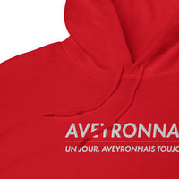 Thumbnail for Aveyronnais un jour, Aveyronnais toujours - Sweat à capuche Brodé