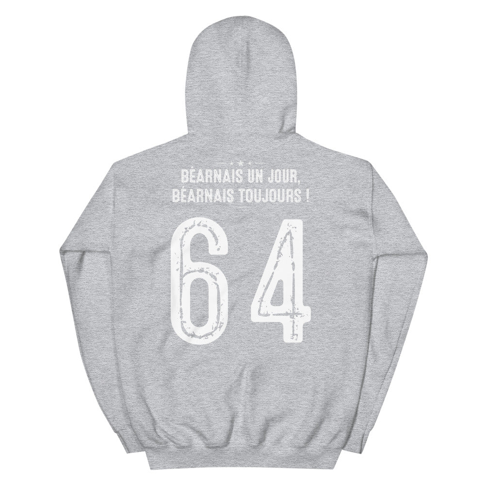 Béarnais un jour, Béarnais toujours - Sweat à Capuche standard - Ici & Là - T-shirts & Souvenirs de chez toi