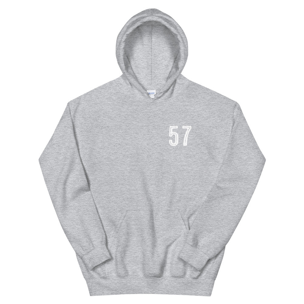 Sweat à capuche Lorraine noir - design Mosellan un jour, toujours