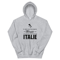 Thumbnail for Pas besoin de thérapie Italie - Sweatshirt à capuche couleurs claires
