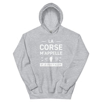 Thumbnail for La Corse M'appelle et je dois y aller - Sweatshirt à capuche standard