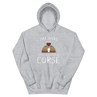 Thumbnail for J'ai suivi mon coeur, il m'a conduit en Corse - Sweatshirt à capuche standard