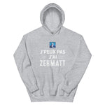 Zermatt j'peux pas - Valais - Sweatshirt à capuche standard