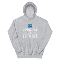 Thumbnail for Zermatt j'peux pas - Valais - Sweatshirt à capuche standard