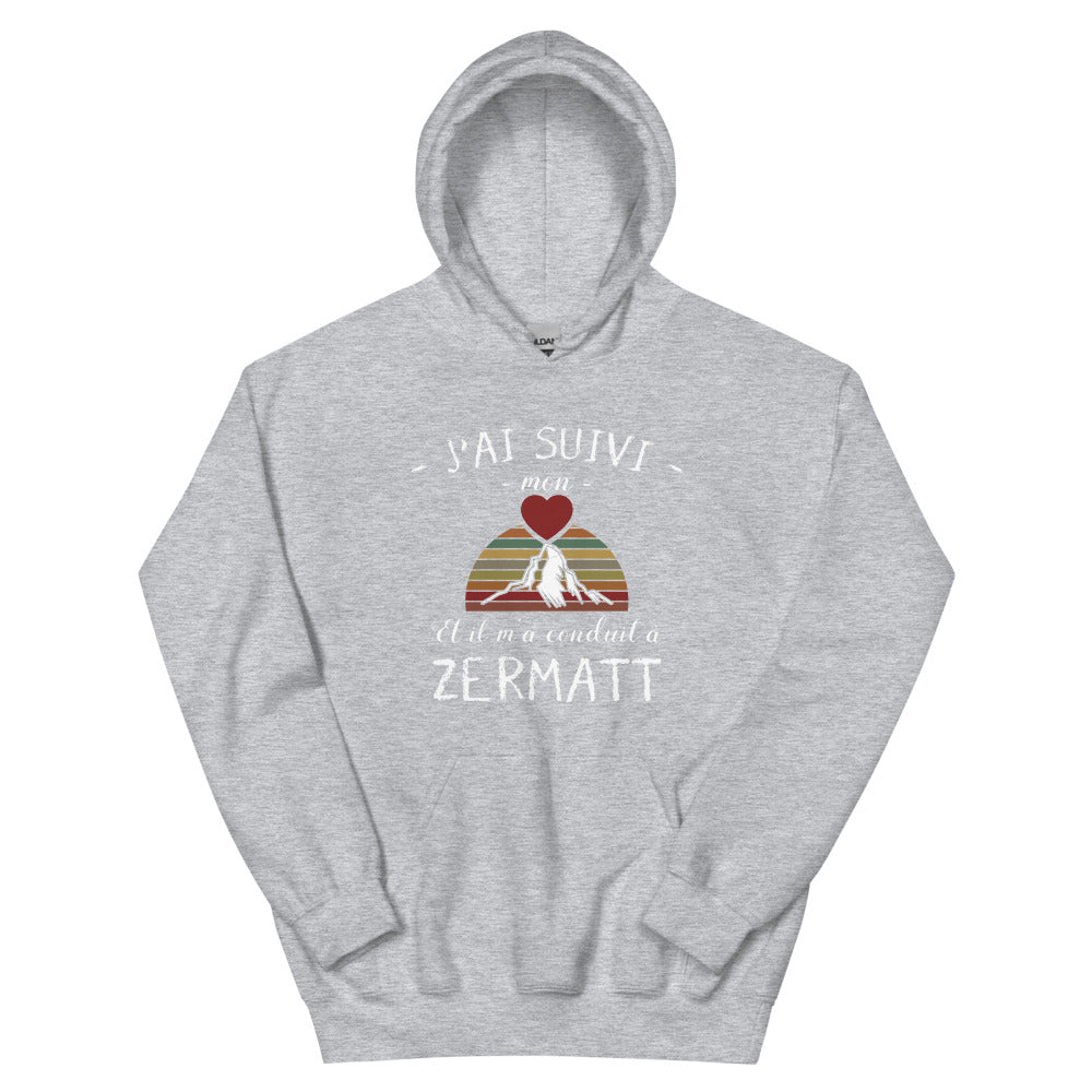 Ich folgte meinem Herzen, Zermatt – Wallis – Standard-Hoodie