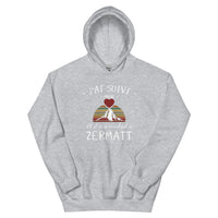 Thumbnail for Ich folgte meinem Herzen, Zermatt – Wallis – Standard-Hoodie