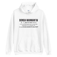 Thumbnail for Bonda Manman'w définition humour Martinique Créole - Sweat à capuche - Ici & Là - T-shirts & Souvenirs de chez toi