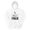 Sweatshirt Italie gris sport - Pas besoin de thérapie