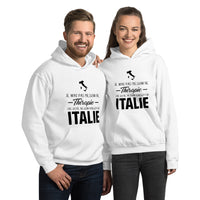 Thumbnail for Pas besoin de thérapie Italie - Sweatshirt à capuche couleurs claires