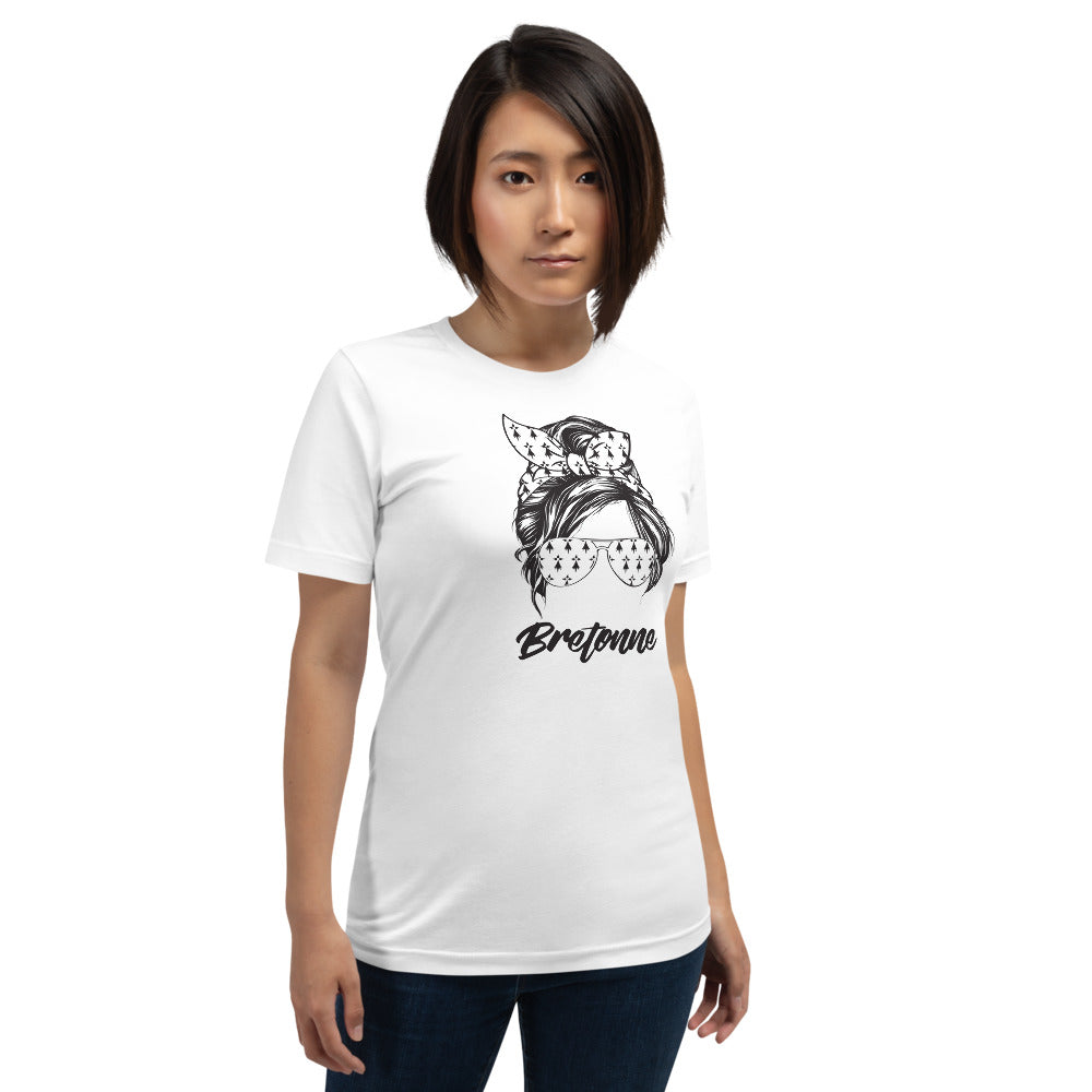 Bretonne fille vintage - T-shirt boy friend cut - Ici & Là - T-shirts & Souvenirs de chez toi