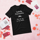 Isabelle Aveyronnaise - T-Shirt Humour coupe boy friend cut - Ici & Là - T-shirts & Souvenirs de chez toi