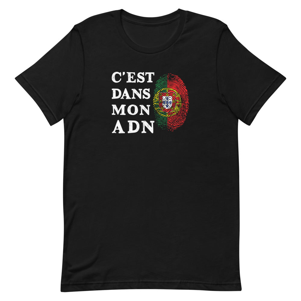 C'est dans mon ADN - Portugal - T-Shirt unisexe léger et doux - Ici & Là - T-shirts & Souvenirs de chez toi