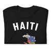 T-shirt Haïti rouge - Mon histoire commence avec fierté